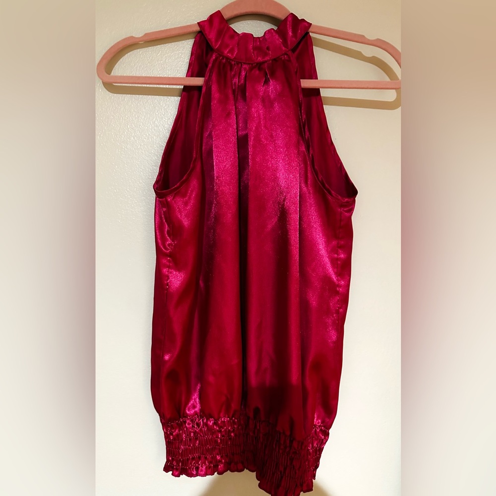 Cute pink/fuchsia blouse. Worn once.